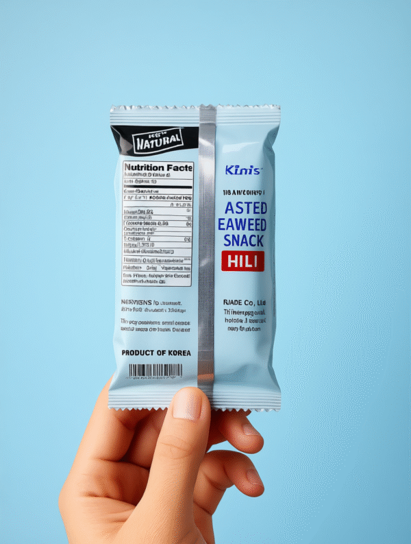 Spicy Korean Chili Seaweed Snack