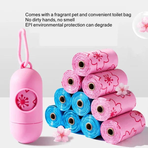 Biodegradable Printed Dog Poop Bags