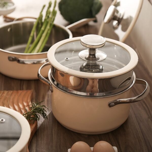 Elegant Stainless Steel Cookware Set