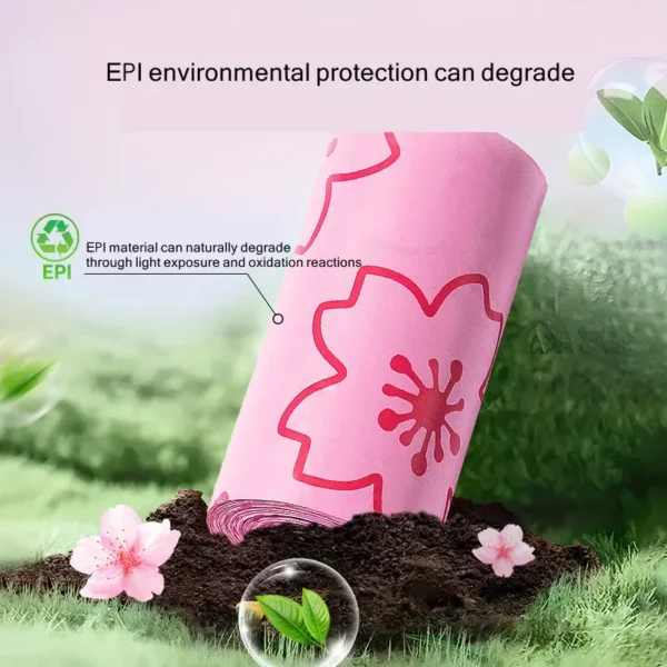 Biodegradable Printed Dog Poop Bags