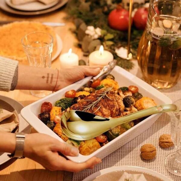 Gold & Silver Stainless Steel Spoons